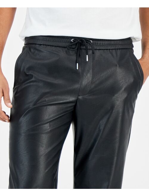 I.N.C. INTERNATIONAL CONCEPTS INC International Concepts Men's Slim-Fit Matte Tapered Pants, Created for Macy's