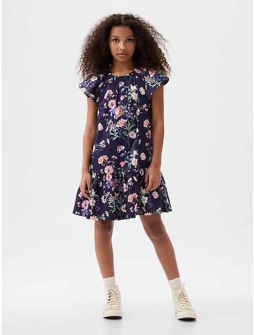 Gap Kids Floral Tiered Dress