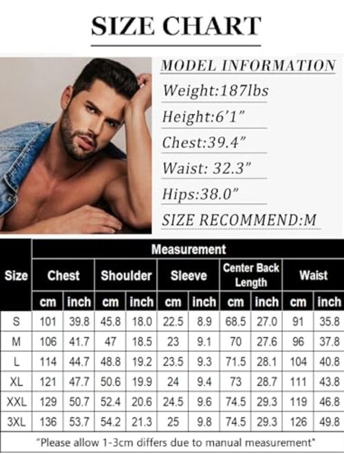 COOFANDY Men's Short Sleeve Henley Shirts Stretch Ribbed T-Shirts Fashion Casual Basic Tops
