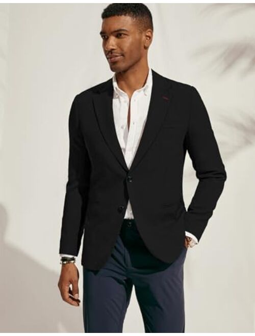 PJ PAUL JONES Men's Casual Blazer Slim Fit Suit Jackets Two Button Sport Coats