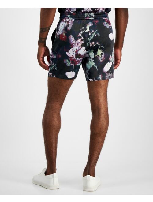 INC International Concepts I.N.C. INTERNATIONAL CONCEPTS Men's Regular-Fit 7" Satin Shorts, Created for Macy's