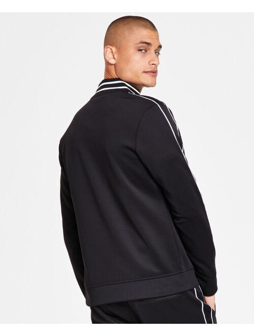 INC International Concepts I.N.C. INTERNATIONAL CONCEPTS Men's Neoprene Track Jogger Jacket, Created for Macy's