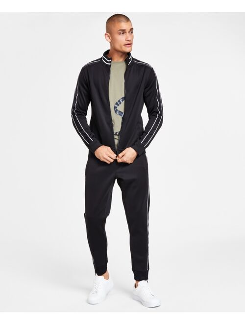 INC International Concepts I.N.C. INTERNATIONAL CONCEPTS Men's Neoprene Track Jogger Jacket, Created for Macy's