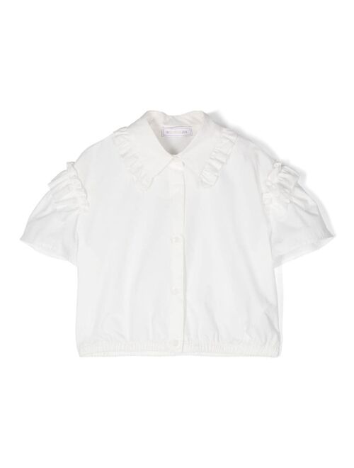 Monnalisa cotton poplin shirt