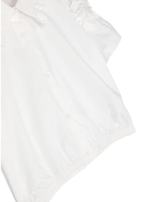 Monnalisa cotton poplin shirt