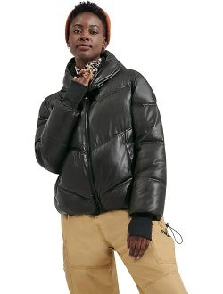 Ronney Puffer Faux Leather