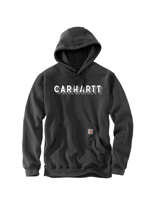 Carhartt Men's Rain Defender Loose Fit Midweight Logo Graphic Sweatshirt