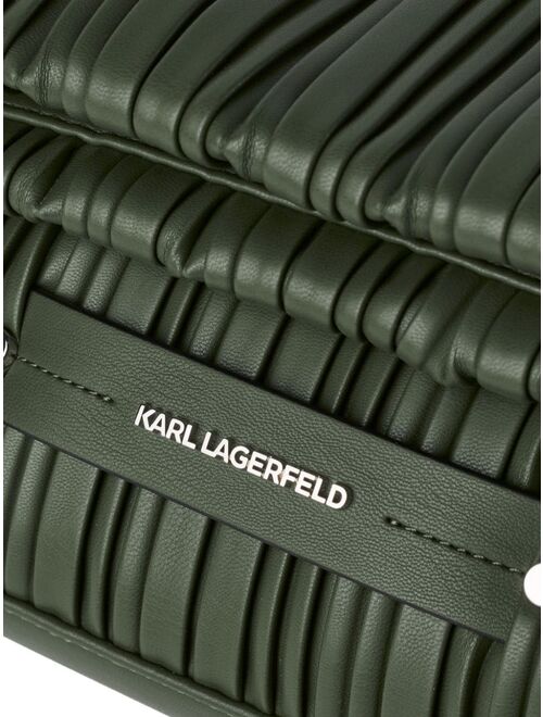 Karl Lagerfeld medium K/Kushion pleated tote bag