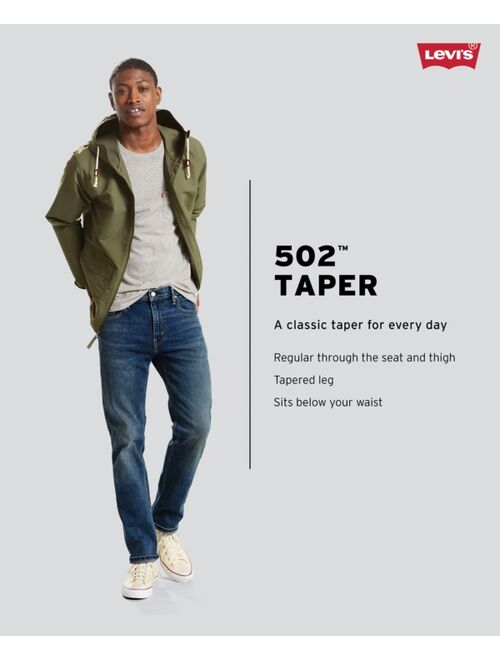 LEVI'S Men's 502Taper Fit All Seasons Tech Jeans