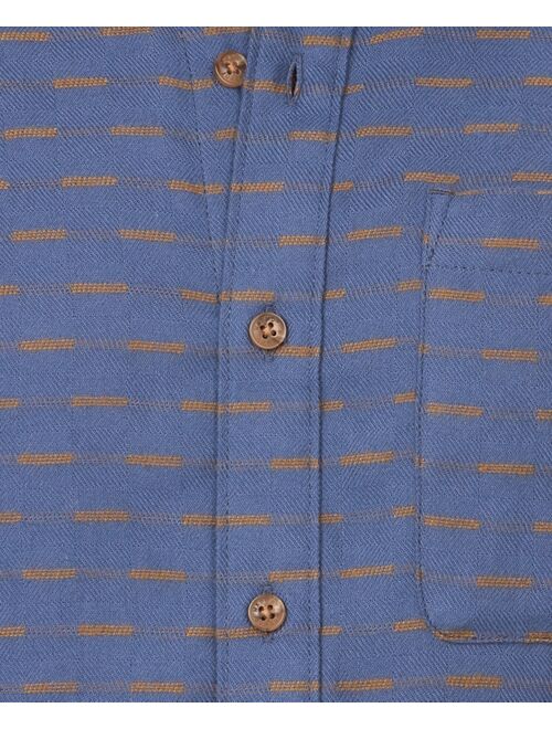 MARMOT Men's Fairfax Classic-Fit Dashed Stripe Button-Down Flannel Shirt