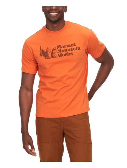 MARMOT Men's Mountain Works Logo Graphic Short-Sleeve T-Shirt
