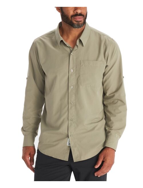 MARMOT Men's Aerobora Button-Up Long-Sleeve Shirt