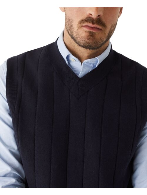 FRANK AND OAK Men's Cotton V-Neck Sweater Vest