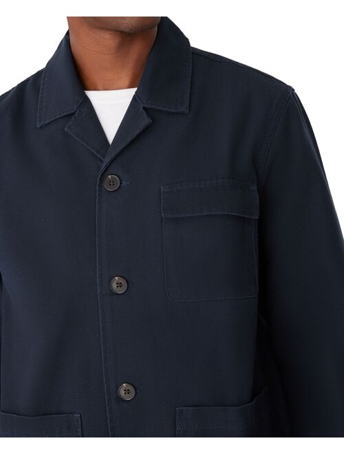 FRANK AND OAK Men's Relaxed-Fit Chore Shirt Jacket