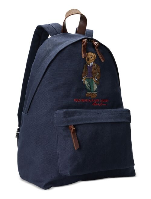 POLO RALPH LAUREN Men's Polo Bear Canvas Backpack