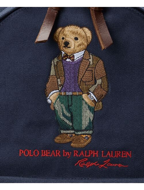 POLO RALPH LAUREN Men's Polo Bear Canvas Backpack