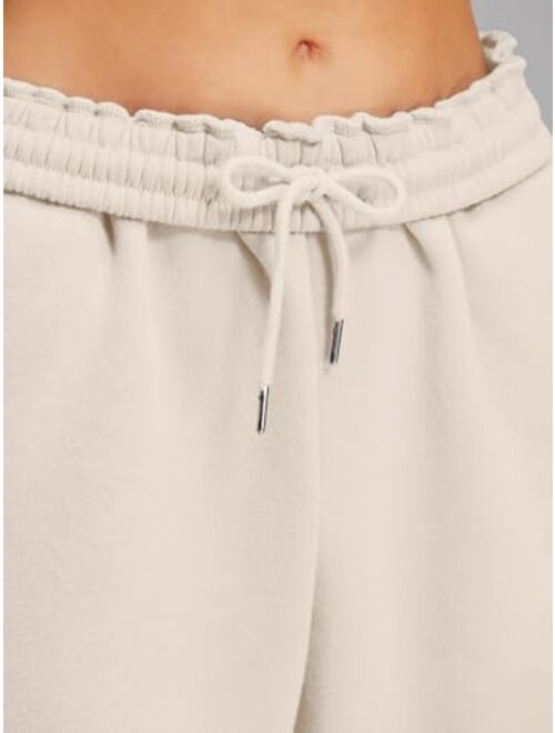 AUTOMET Womens 2 Piece Outfits Sweatsuit Oversized Sweatshirt Lounge Sets Baggy Sweatpants Fall Fashion with Pockets
