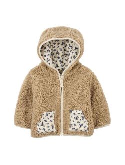carters Baby Girl Carter's Sherpa-Lined Reversible Jacket
