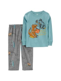 carters Toddler Carter's Dinosaur Top & Bottoms Pajama Set