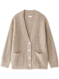 Women's Donegal Button-Front Cardigan