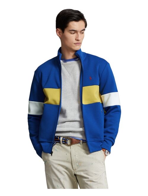 POLO RALPH LAUREN Men's Double-Knit Mesh Track Jacket