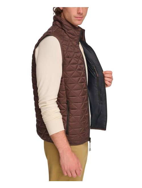 BASS OUTDOOR Men's Delta Diamond Quilted Packable Puffer Vest
