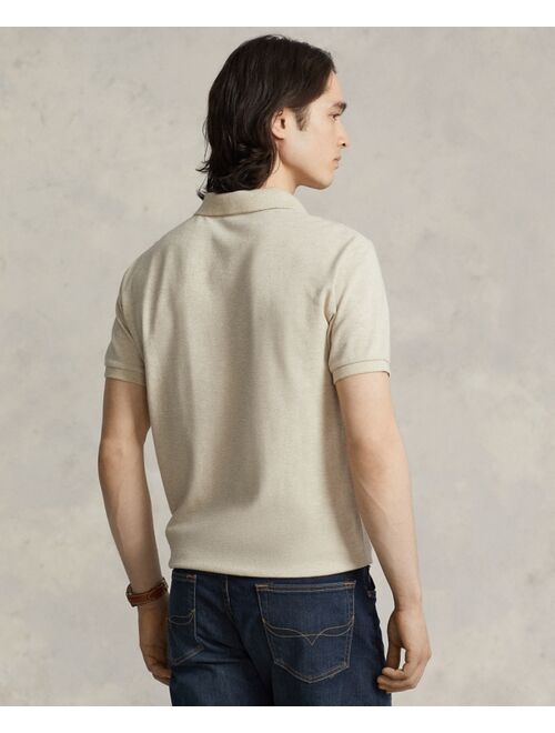 POLO RALPH LAUREN Men's Cotton Custom Slim Fit Mesh Polo Shirt