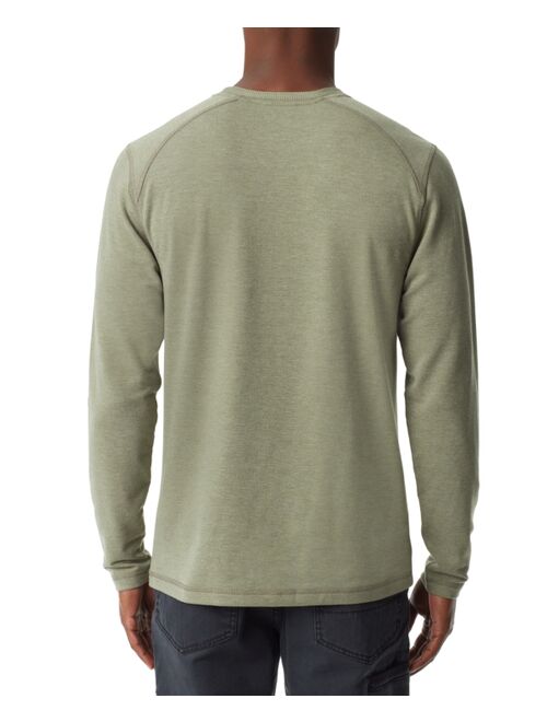 BASS OUTDOOR Men's Long-Sleeve Ribbed T-Shirt