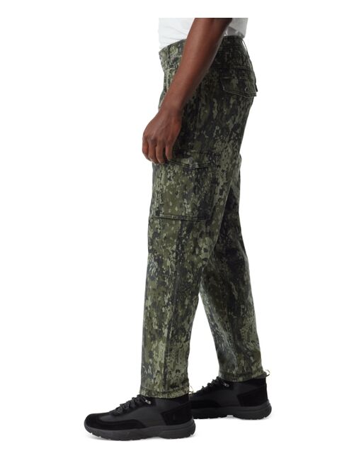 BASS OUTDOOR Men's Tapered-Fit Camo Force Cargo Pants