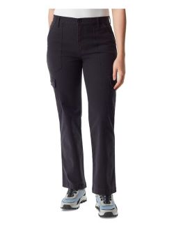 Women's High-Rise Canvas Cargo Pants