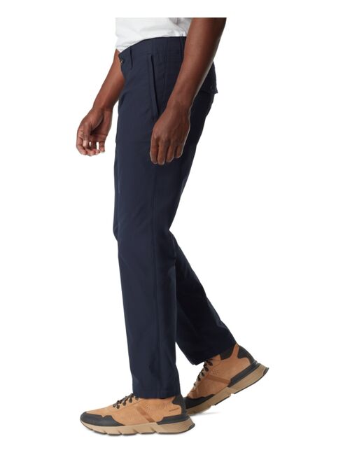 BASS OUTDOOR Men's Slim-Straight Fit Traveler Pants