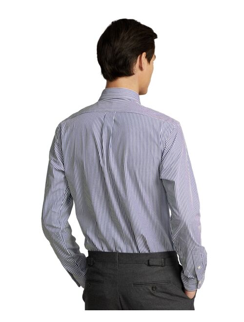 POLO RALPH LAUREN Men's Slim Fit Striped Stretch Poplin Shirt