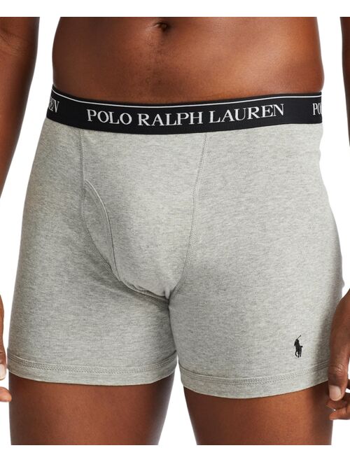 POLO RALPH LAUREN Men's 3-Pack Big & Tall Cotton Boxer Briefs