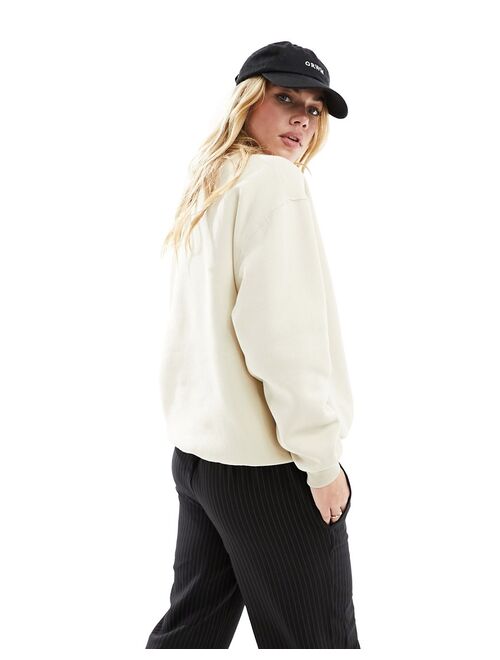 Pull&Bear graphic 'New York' oversized sweat in ecru