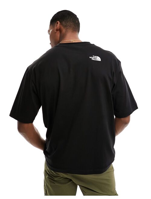 The North Face oversized dropped shoulder T-shirt in black