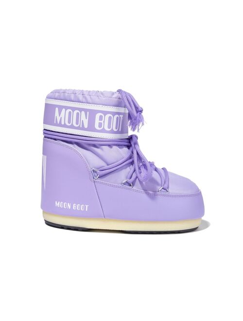 Moon Boot Kids Icon panelled ankle boots