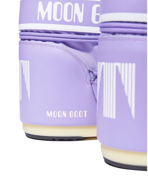 Moon Boot Kids Icon panelled ankle boots