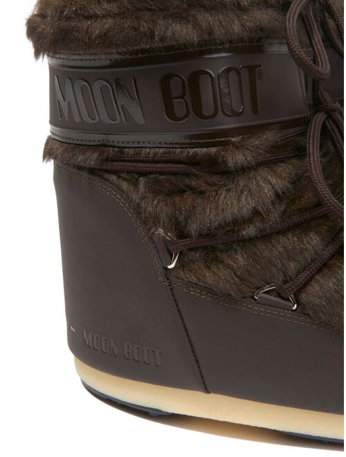 Moon Boot Kids faux-fur water-repellent boots
