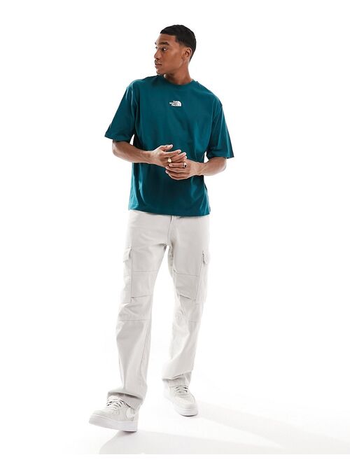 The North Face oversized T-shirt in turquoise