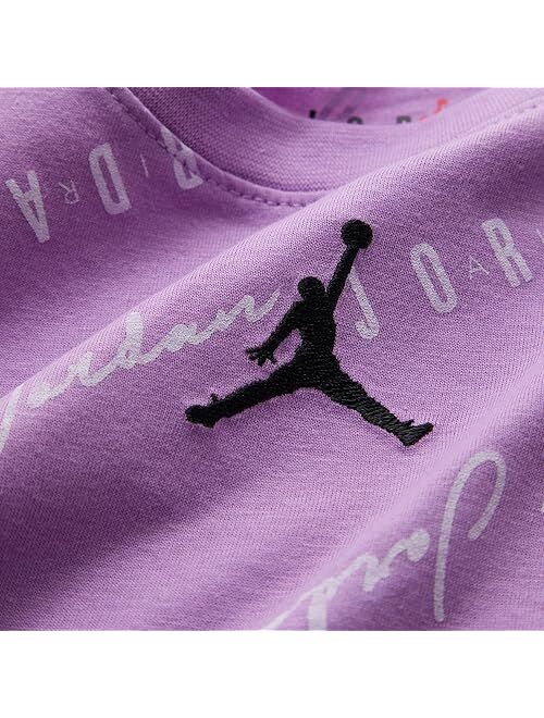 Jordan Kids Essentials All Over Print Short Sleeve Tee (Little Kids/Big Kids)
