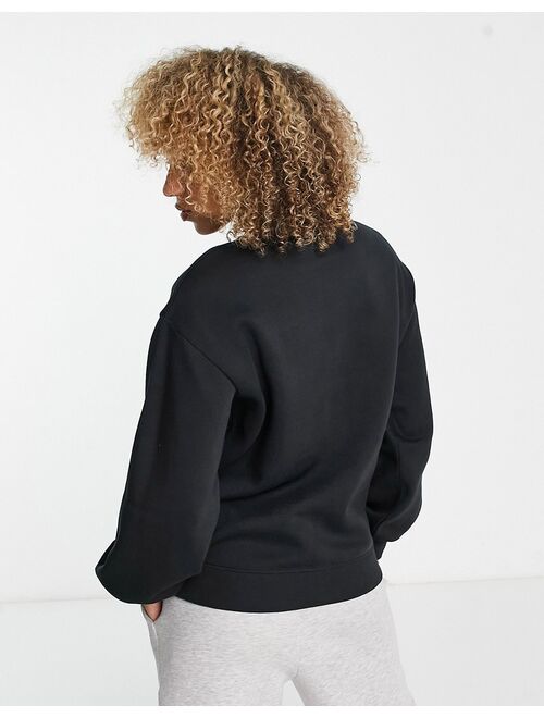Threadbare Fitness Dixie embroidered sweater in black