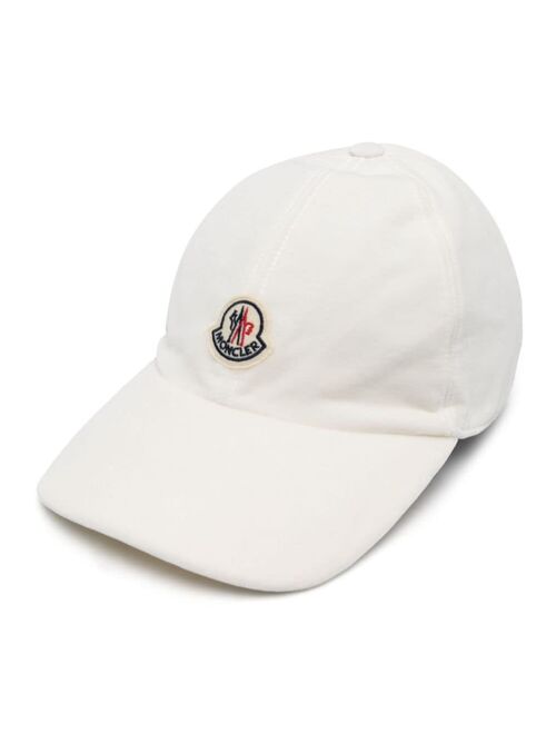 Moncler logo-appliqu cotton baseball cap