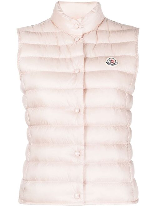 Moncler Liane logo-patch vest
