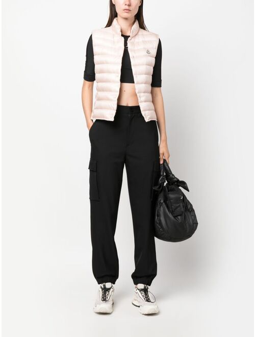 Moncler Liane logo-patch vest