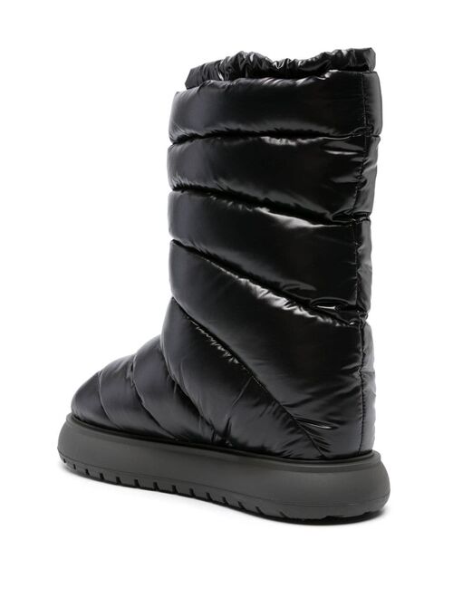 Moncler Gaia logo-patch snow boots