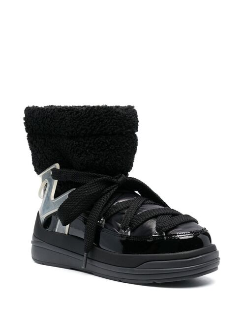 Moncler lace-up snow boots