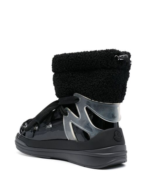 Moncler lace-up snow boots