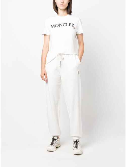 Moncler embroidered-logo cotton T-Shirt