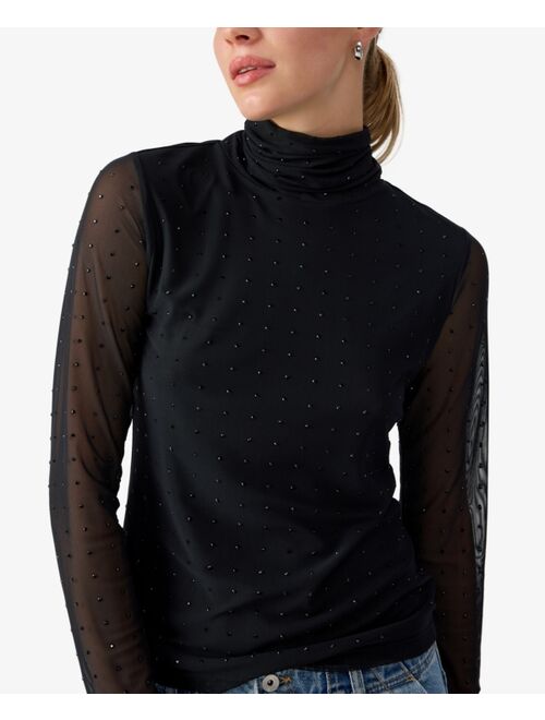SANCTUARY Women's Highlight Of The Night Embellished Top