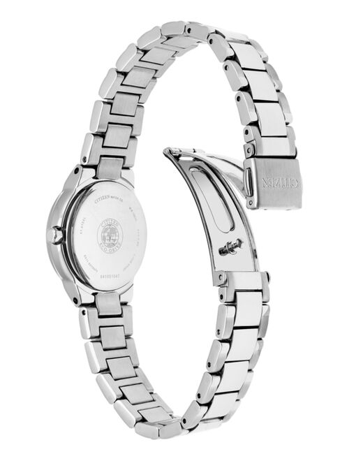CITIZEN Women's Eco-Drive Sport Stainless Steel Bracelet Watch 26mm EW1670-59D
